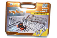 Набор инструмента 1/2, 1/4 (82пр) OMBRA