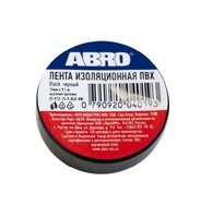 Изолента (ABRO Индонезия) 19мм х 18,2м черная