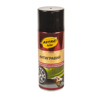 Мастика антигравий АСТРОХИМ аэрозоль (1л) чёрный