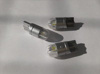 Лампа-светодиод ан.12V5W б/цок (2 SMD) стекло