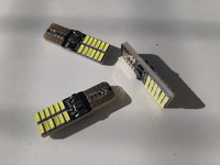 Лампа-светодиод ан.12V5W б/цок (24 SMD) плоская CANBUS