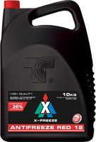 Антифриз  X-freeze CARBOX красный (5кг) G-12
